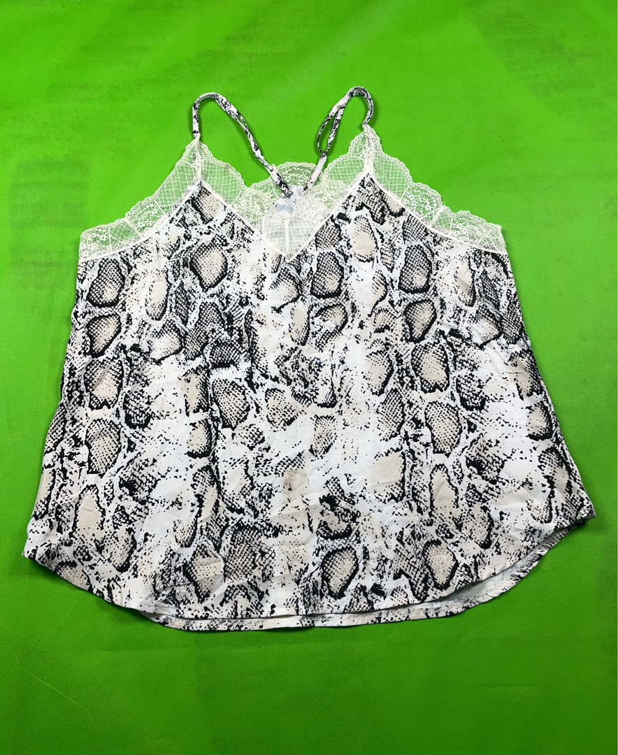 Women's Snakeskin Print Cami Top