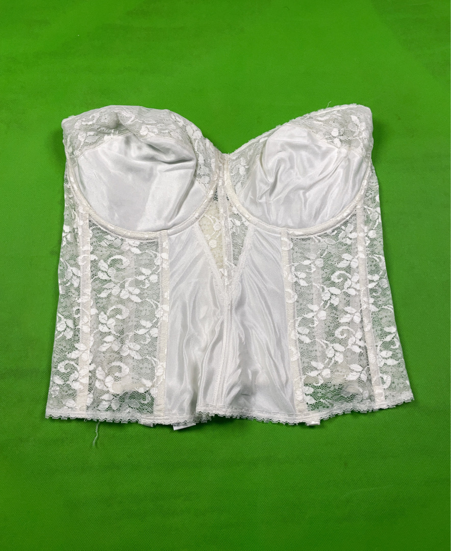 Carnival White Lace Corset