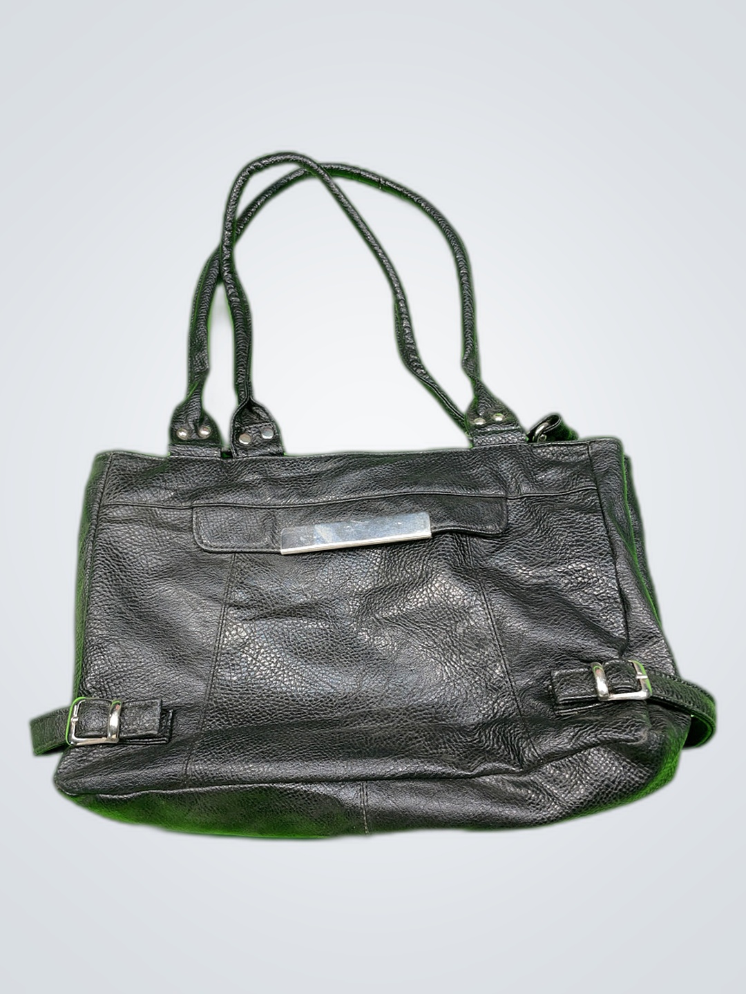 Black Leather Handbag