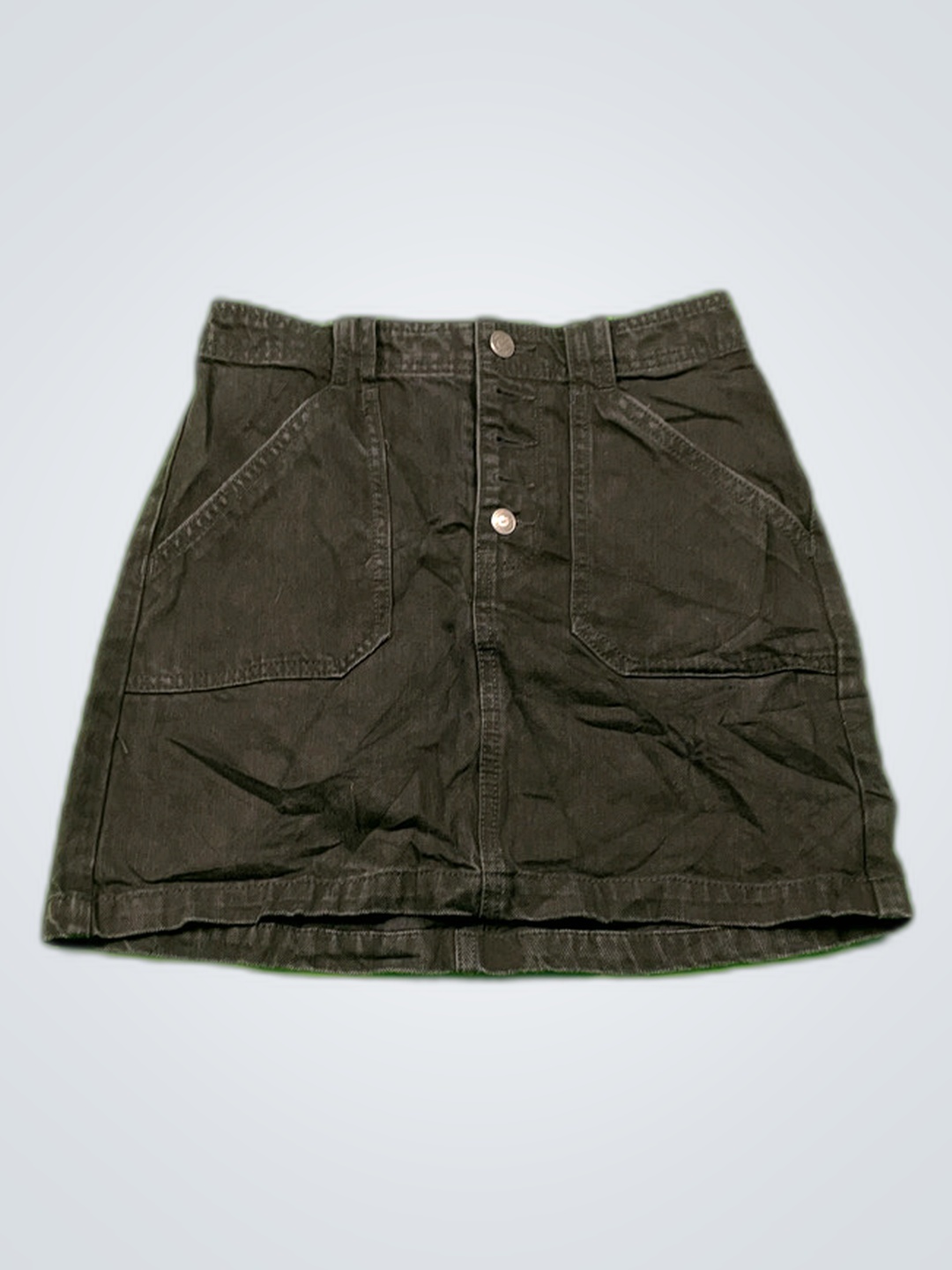 Falda mini cargo de tiro ultra alto Hollister