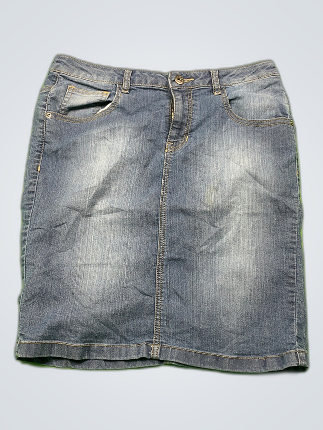 Minifalda de mezclilla Bare