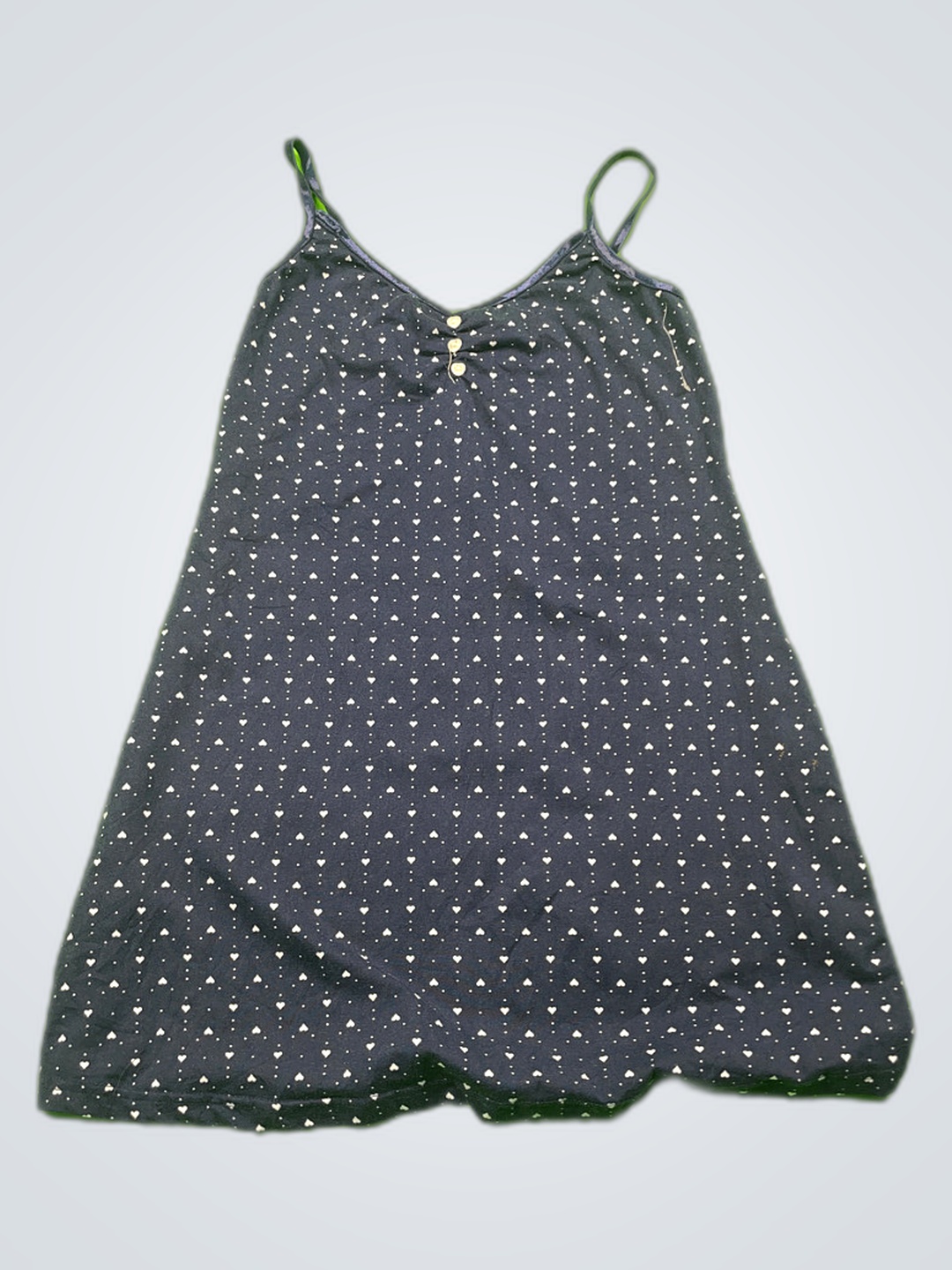 Vestido mini de tirantes con lunares de Armani