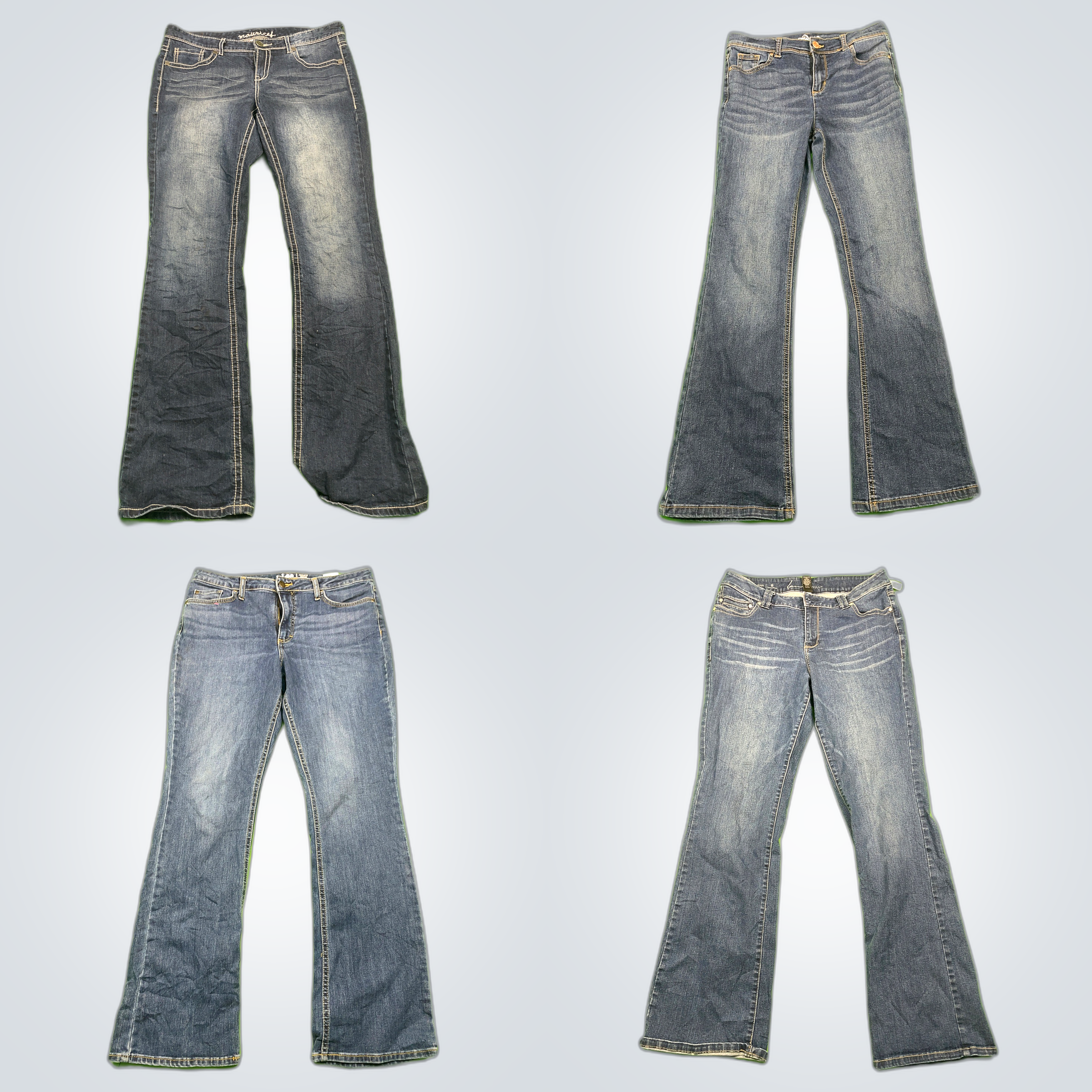 Y2K Fashion Bootcut Jeans