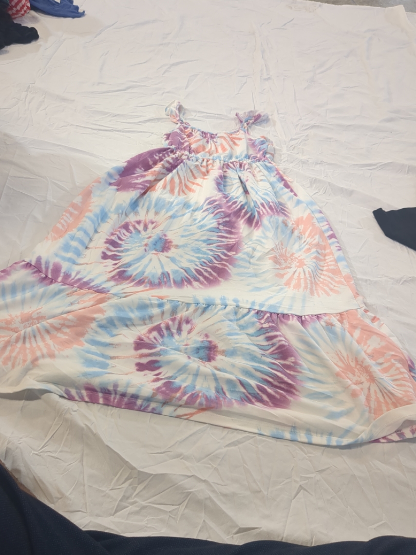 Robe maxi tie-dye