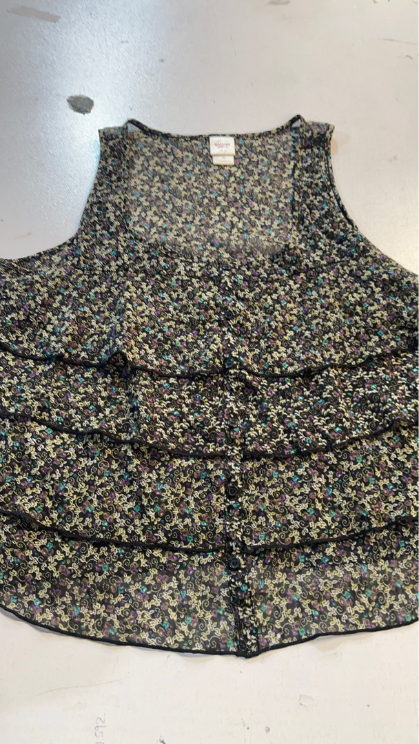 Mossimo Supply Co. Camiseta de tirantes floral