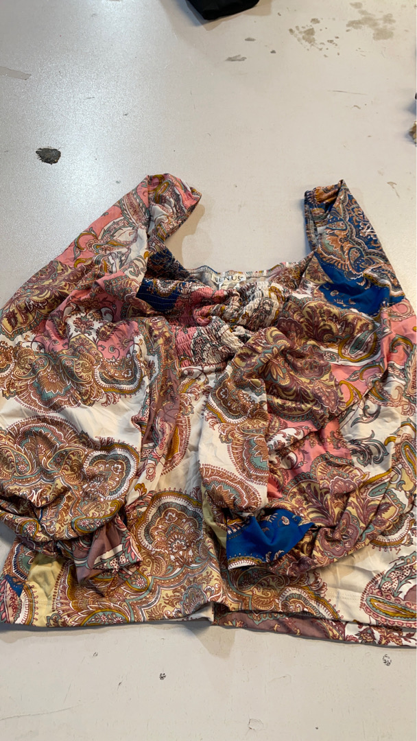 Top con estampado de paisley Venus