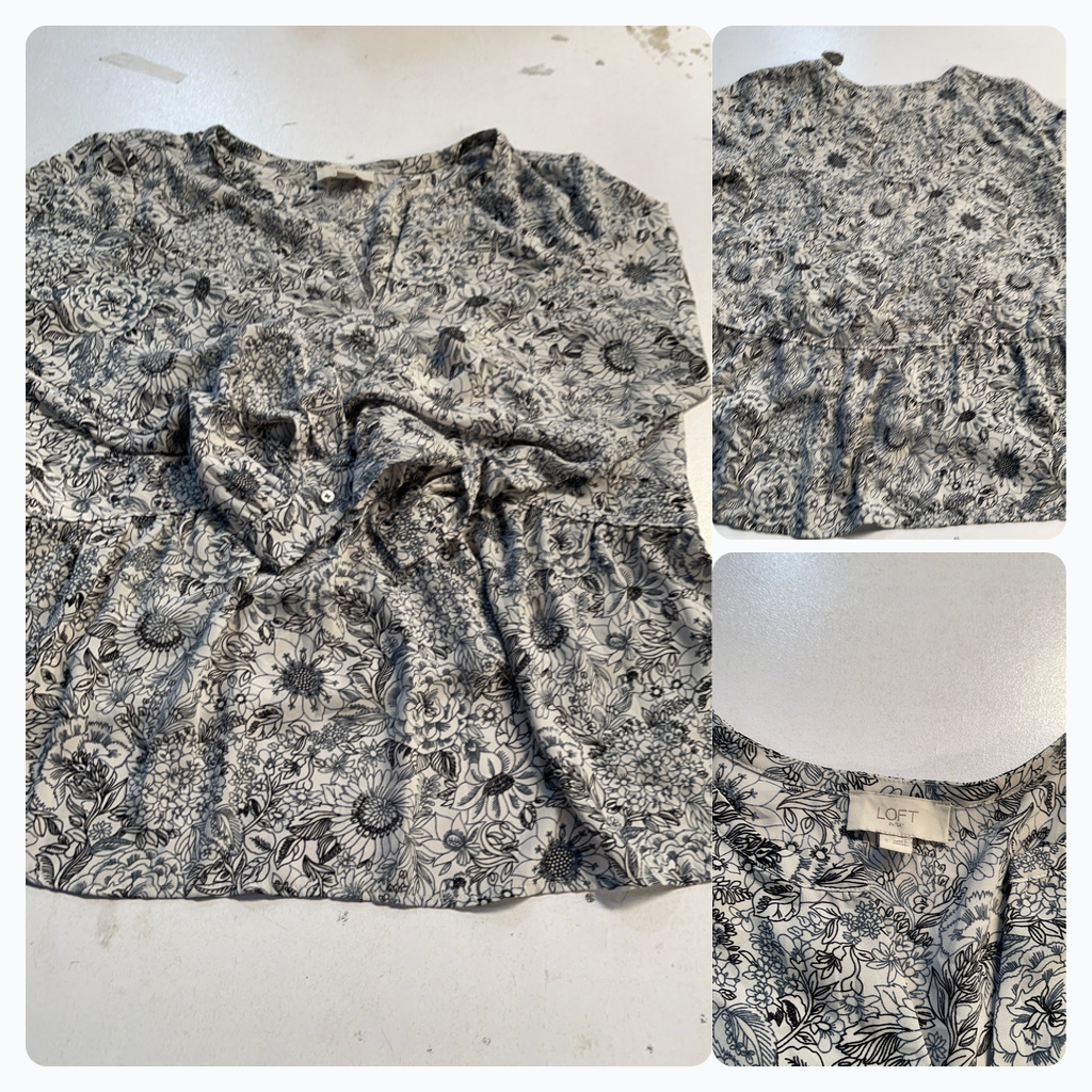 Blusa de estampado floral LOFT Outlet