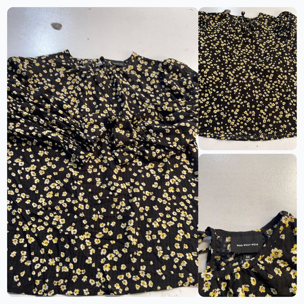 Blusa de estampado floral