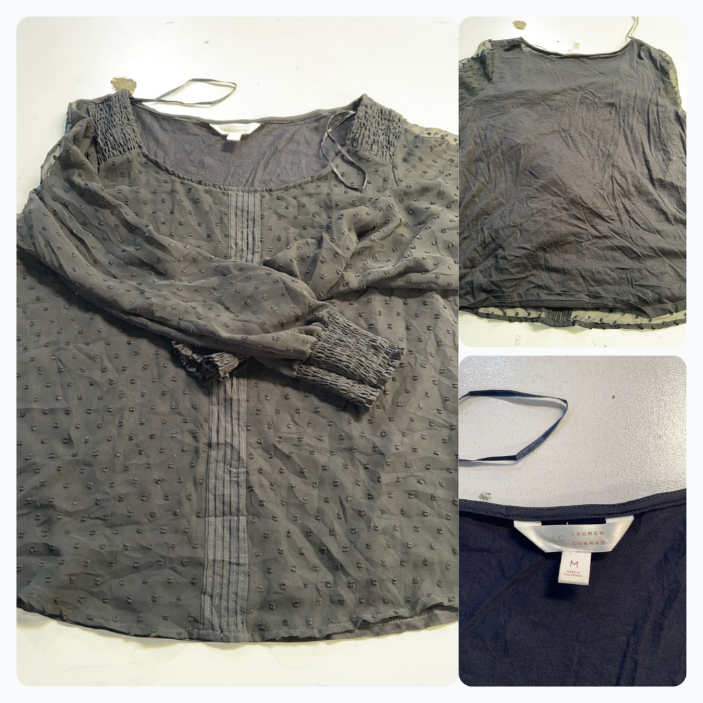 Blusa Negra Lauren Conrad