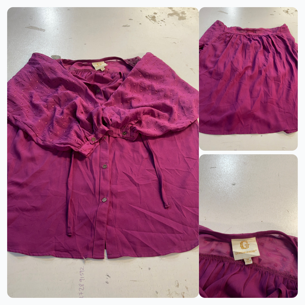Grand Greene Button-Up Blouse