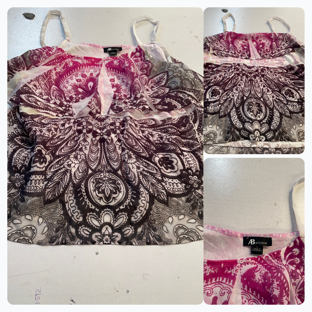 AB Studio Printed Cami Top