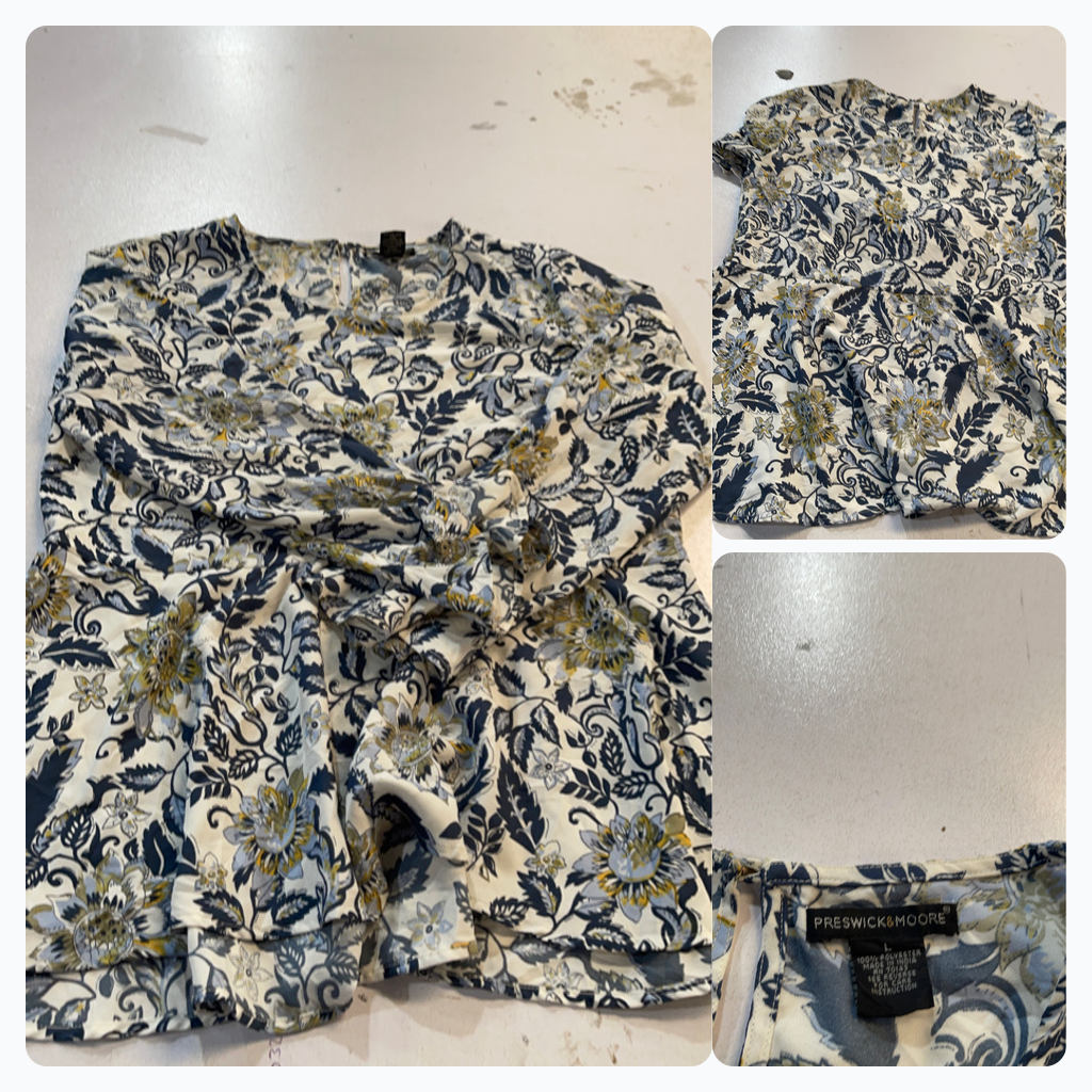 Bluse mit Floralprint