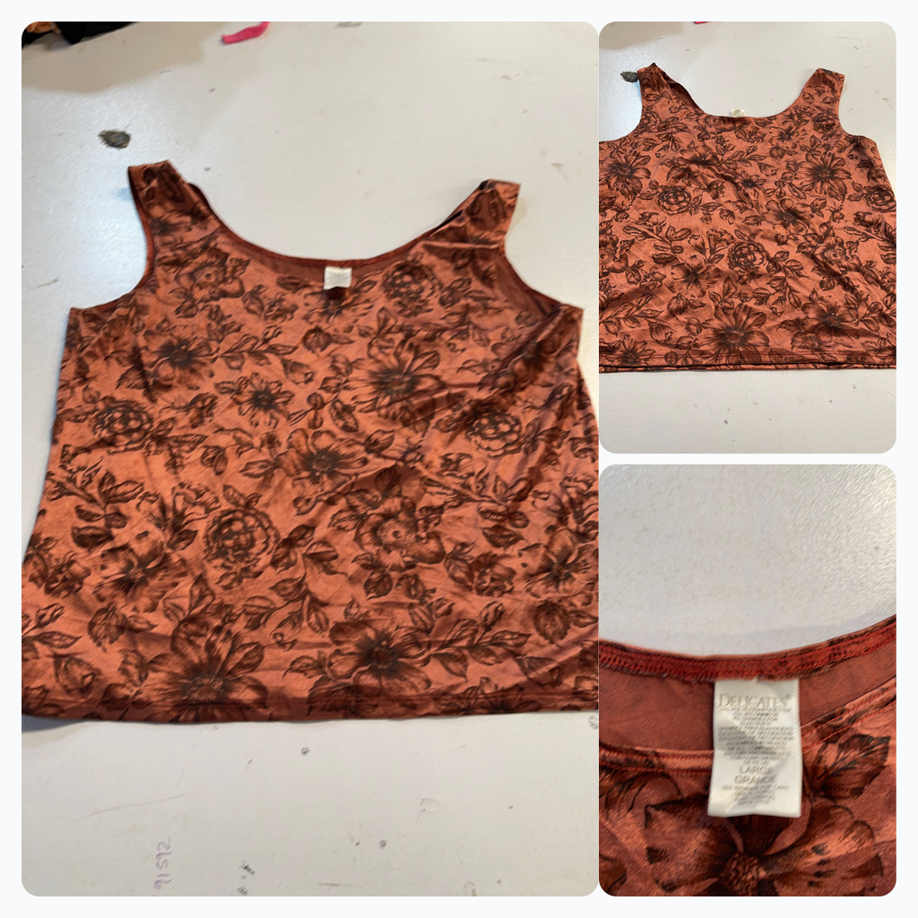 Floral Print Tank Top