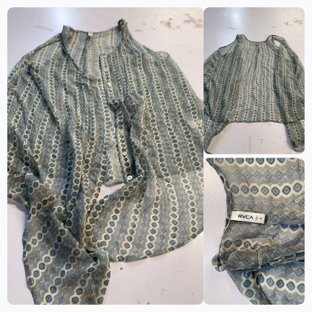 RVCA Printed Blouse
