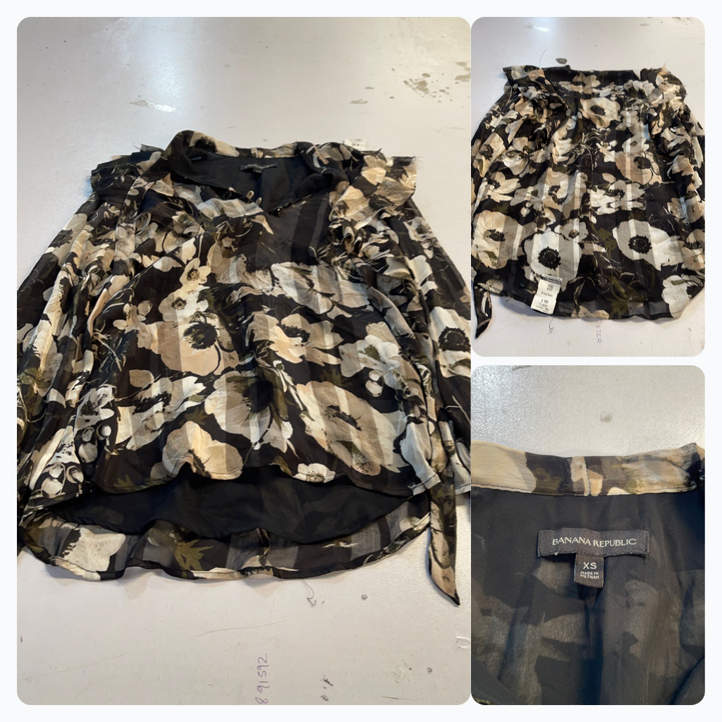 Banana Republic Floral Blouse