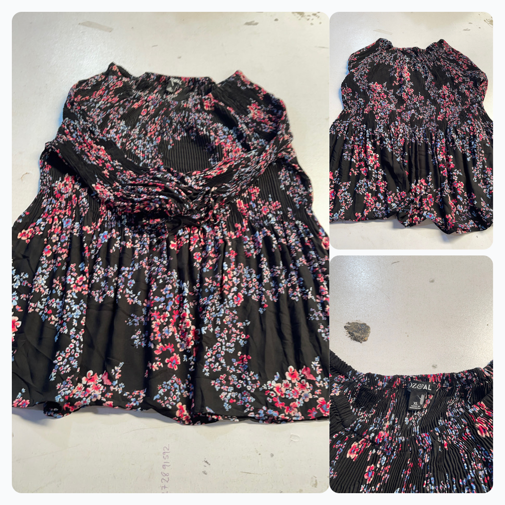 OZ&AL Blusa de estampado floral