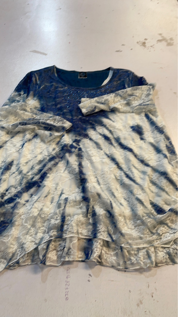 Top de Amarração em Tie-Dye