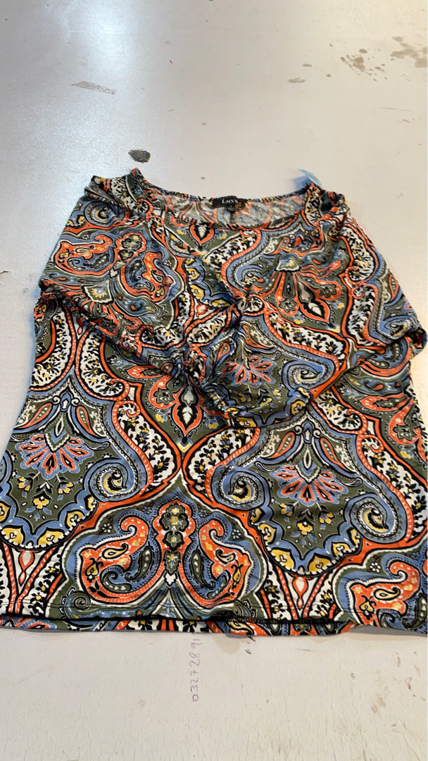 Blusa com Estampa Paisley