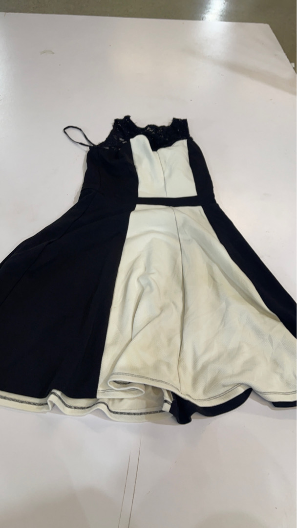 En Focus Studio Black and White Dress