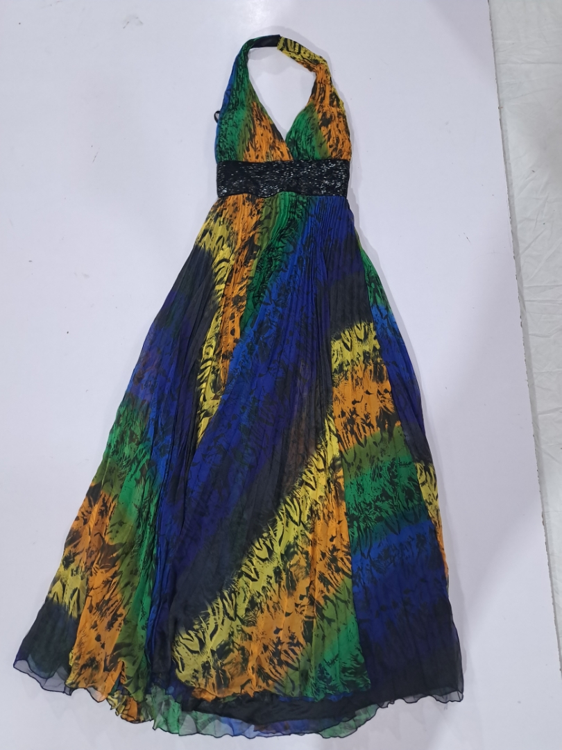 Norma Reed Multicolor Maxi Dress