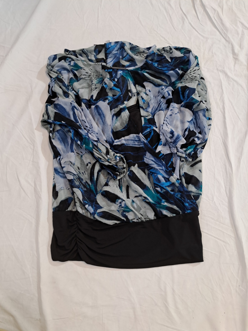 Jennifer Lopez Floral Print Blouse