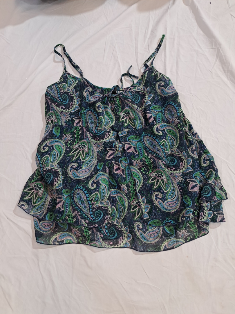 Paisley Print Cami Top