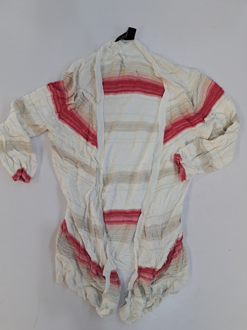 White House Black Market Striped Cardigan