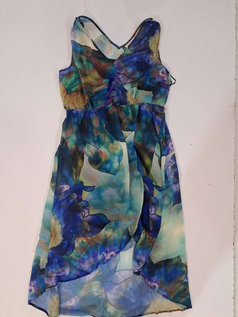 Jennifer Lopez Blumenmuster Kleid