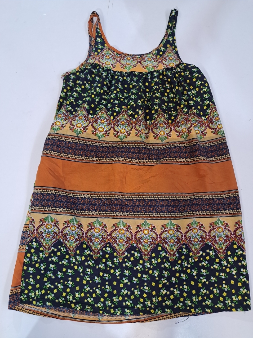 Floral Print Sleeveless Dress