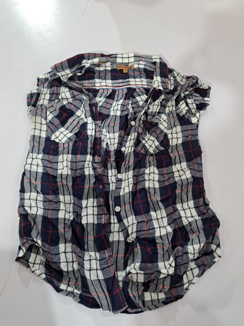 Jachs Girlfriend Plaid Button-Up Shirt