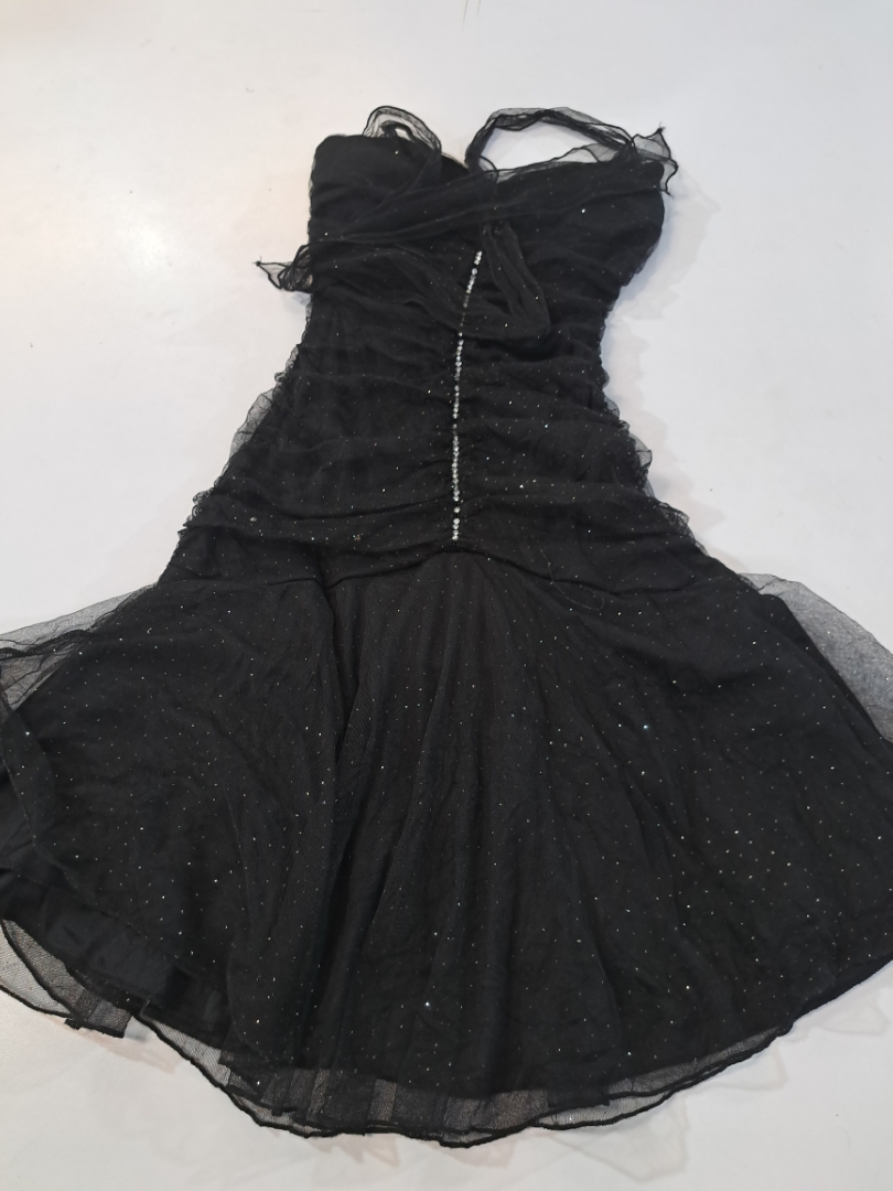 Speechless Schwarzes Glitzer Tüllkleid