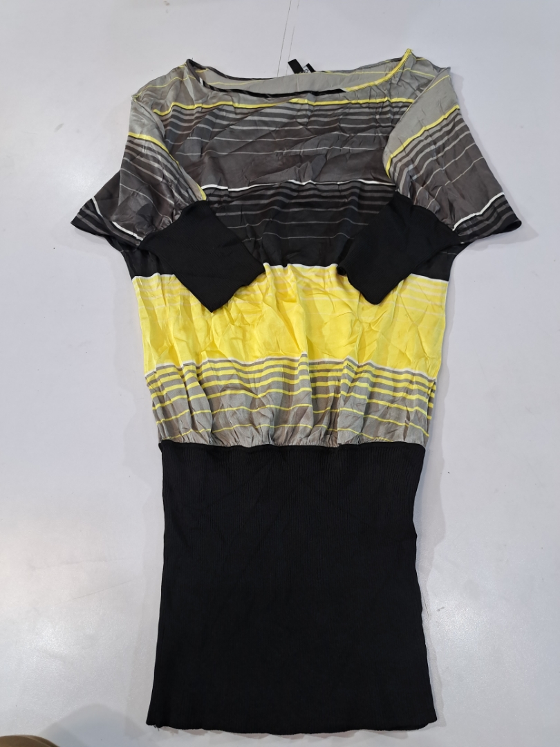 bebe Striped Mini Dress