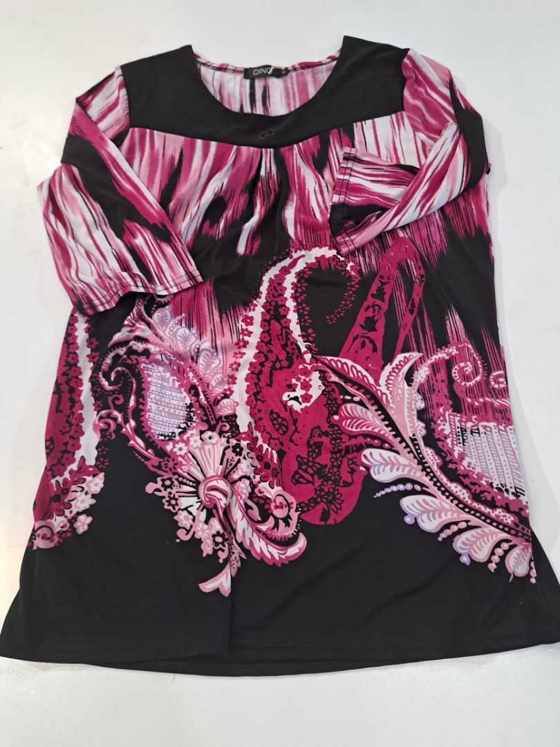 Robe tunique imprimé paisley