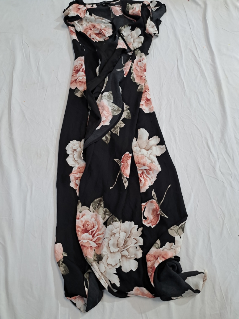 Floral Print Maxi Dress