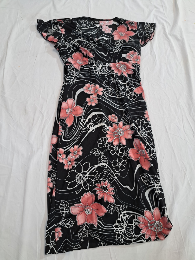 Floral Print Midi Dress