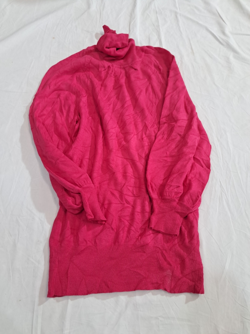 Express Design Studio Pink Turtleneck Sweater