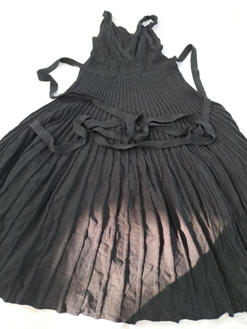 Intuitions Black Knit Dress
