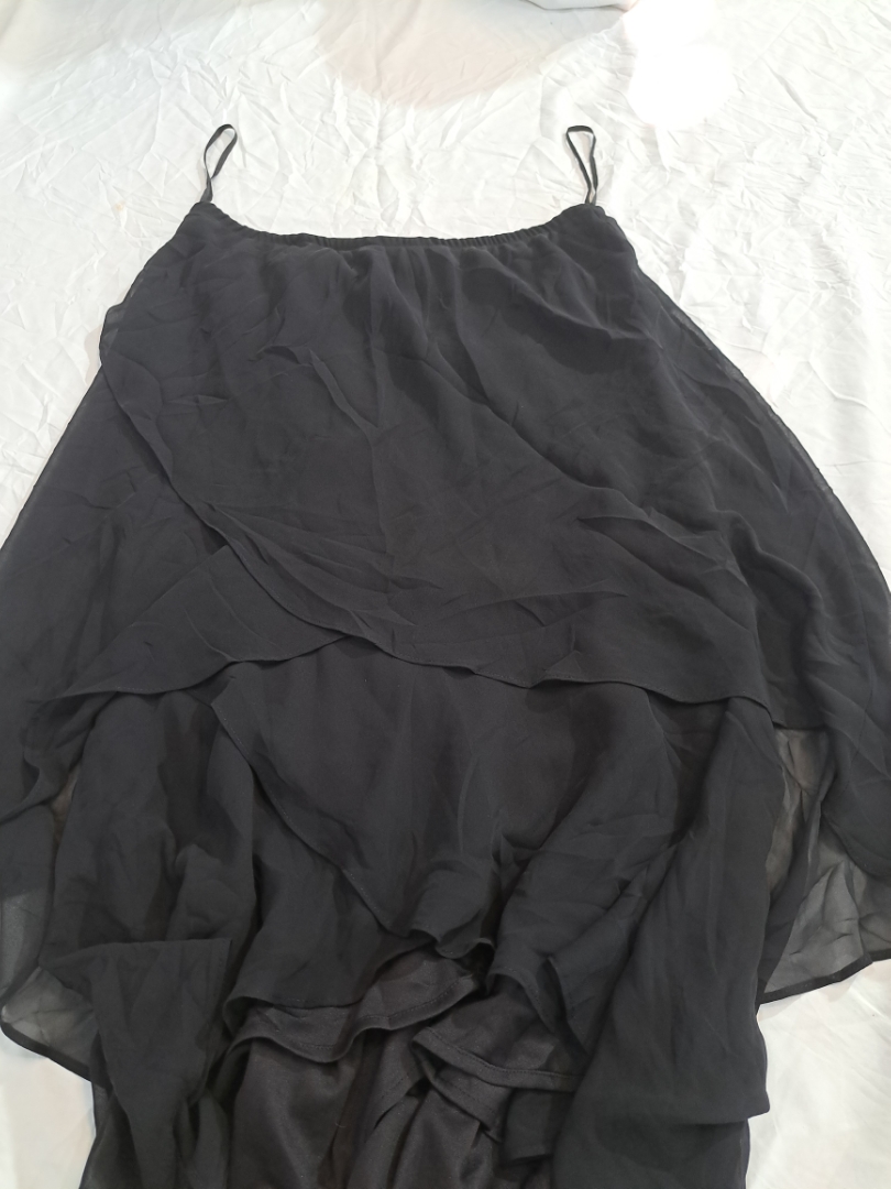 Scarlett Nite Black Layered Dress