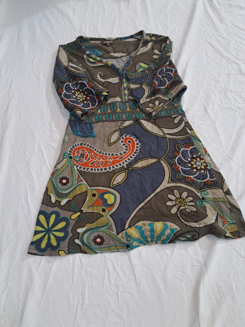 Surkana Floral Print Dress