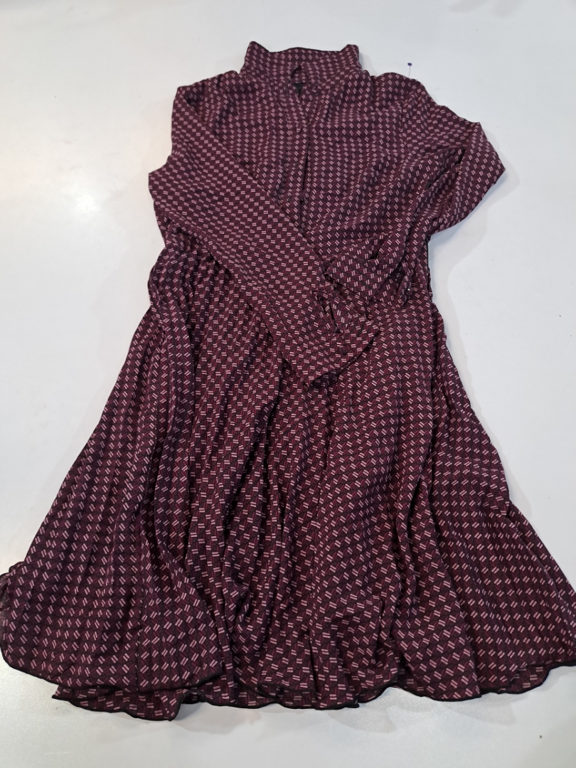 Banana Republic Purple Patterned Dress