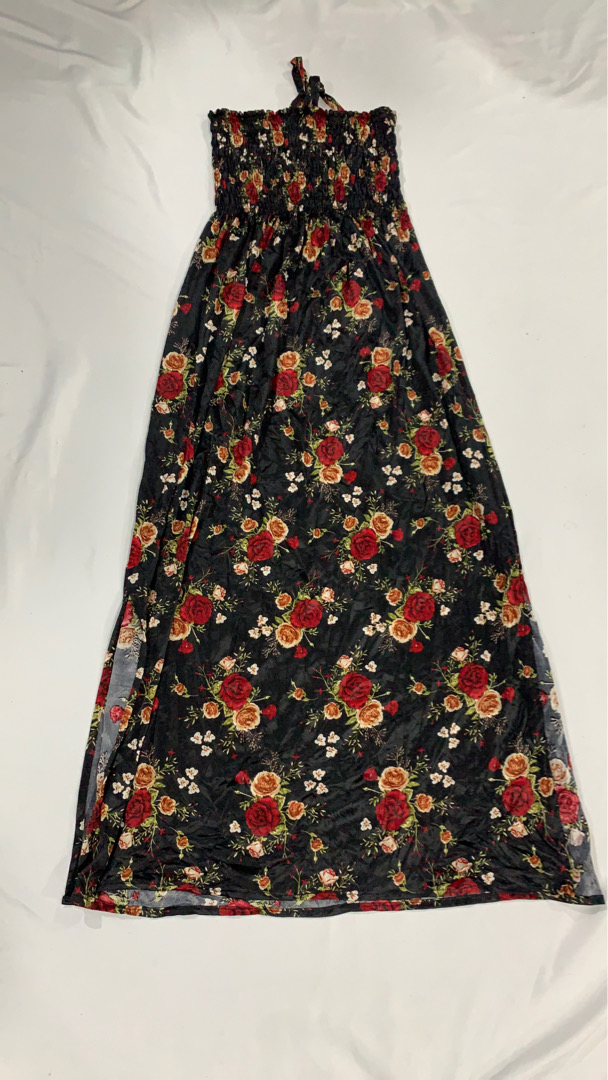 Floral Print Maxi Dress