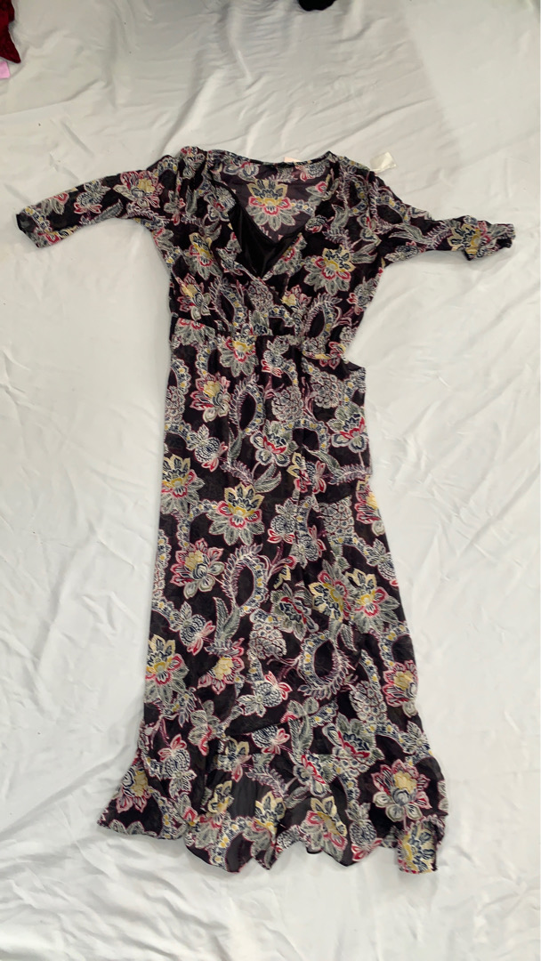 Floral Print Maxi Dress