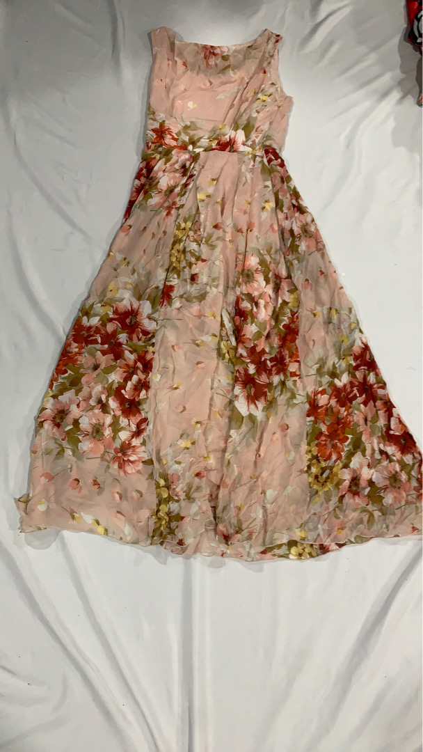 Floral Print Maxi Dress