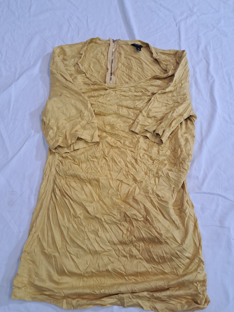 Ann Taylor Gold Dress