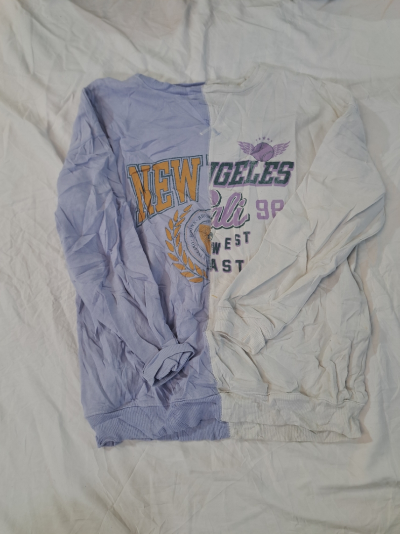 Aeropostale Color Block Graphic Sweatshirt