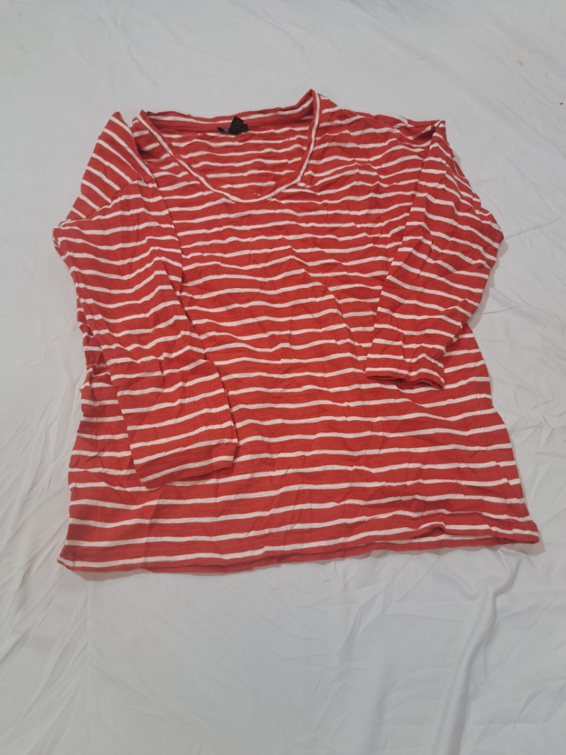 Talbots Striped Long Sleeve Top