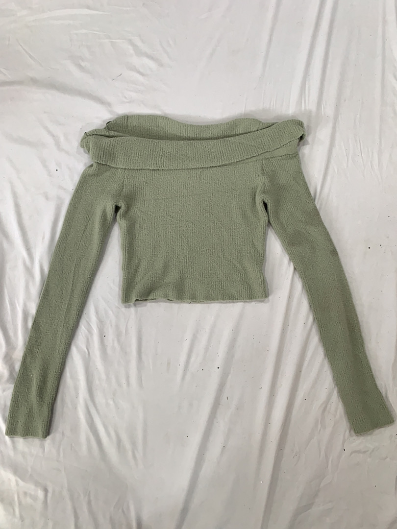 American Eagle Knit Off-the-Shoulder Top