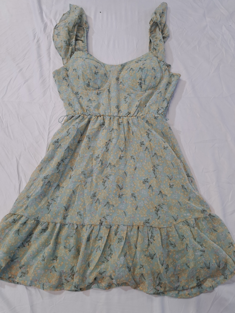 Floral Print Mini Dress