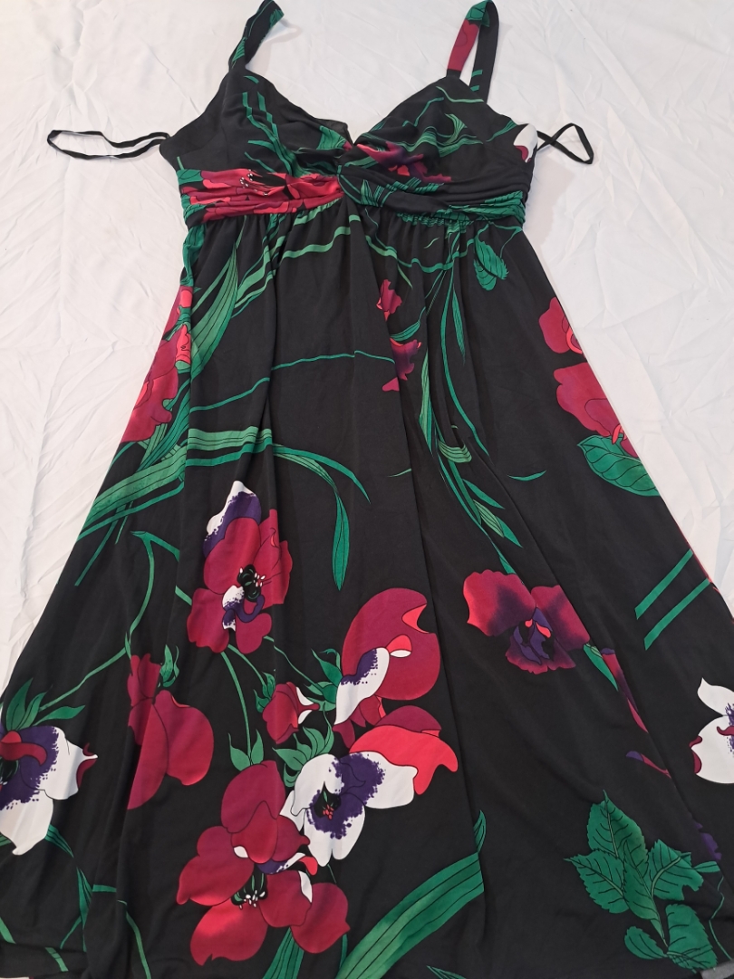 Floral Print Maxi Dress