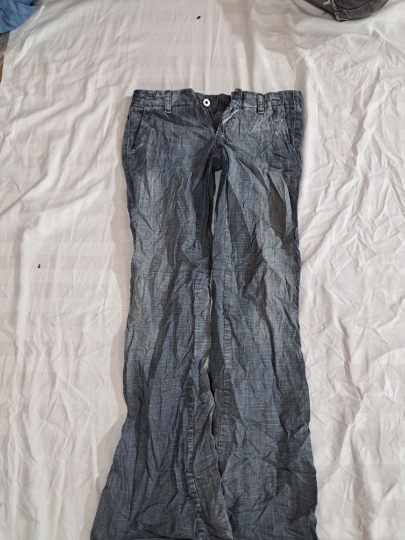 Diesel Low Rise Flare Jeans